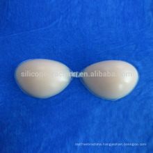 Push up invisible silicone self adhesive bra sexy ladies lingerie bra